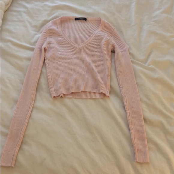 Light Pink Cardigan Brandy Melville 